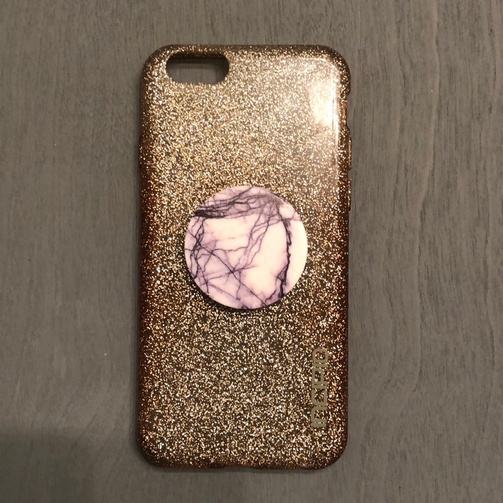 iphone 6/6s glitter case